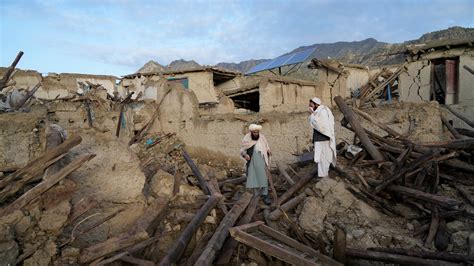 recent earthquake in afghanistan